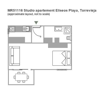 Moderne studiolejlighed i Mar Azul Torrevieja med havudsigt - Mar Azul Properties
